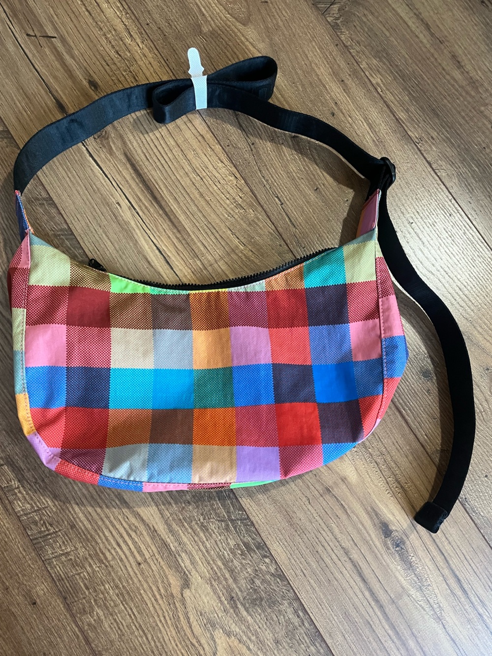 BAGGU Madras Medium Crescent BNWT - Picture 10 of 11